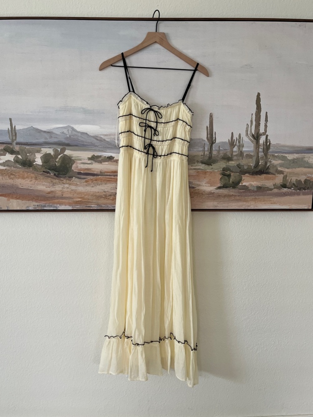 Jessica Simpson Cream Maxi Dress